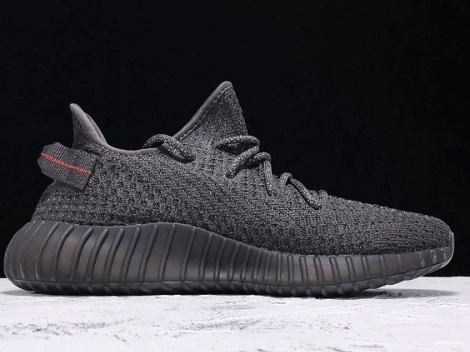 Adidas Static Yeezy 350 (Reflective) Boost V2 Black FU9007 - 1015